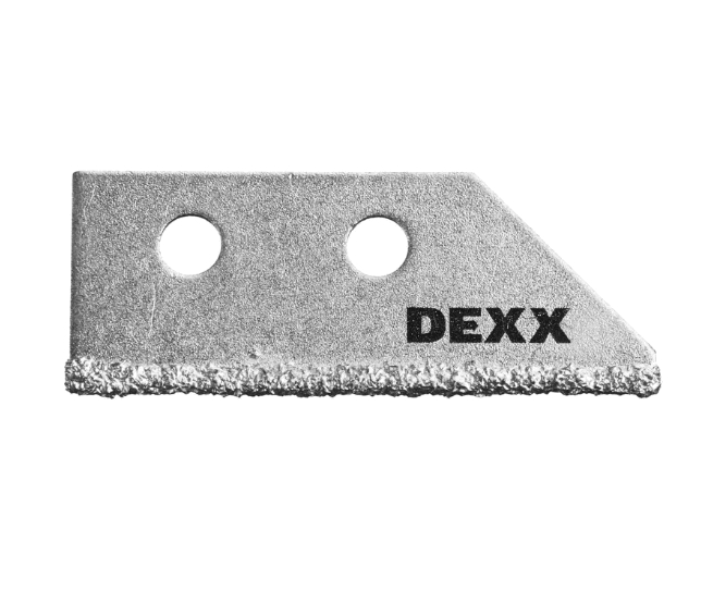 Внешний вид Лезвие DEXX сменное с карбидным напылением для скребка 33413 33413-S1