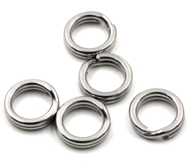 Внешний вид Заводные кольца Namazu Ring-A d 6,3 мм 12 кг (10 шт) N-FT-RA6