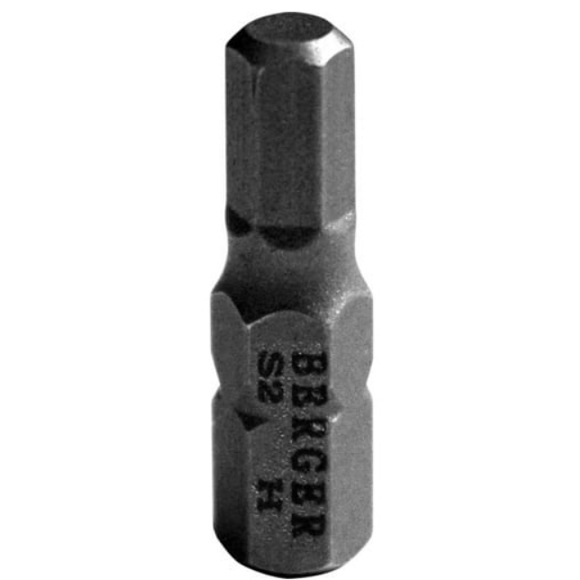Внешний вид Бита Berger Hex 2х25 мм S2 BG2374