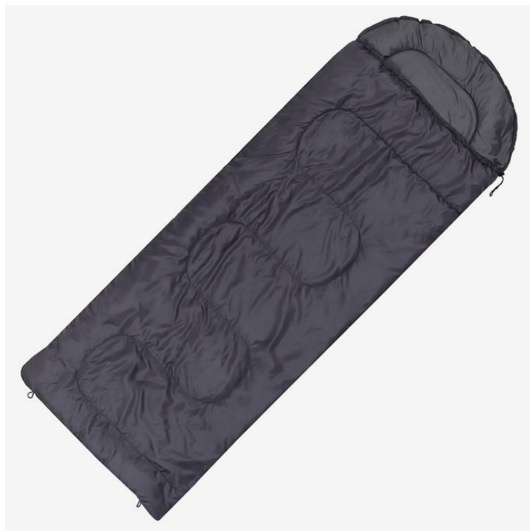 Внешний вид Спальный мешок Одеяло с подголовником 2-х спальный 200+35х85 +5/+20С СП2XLсиний
