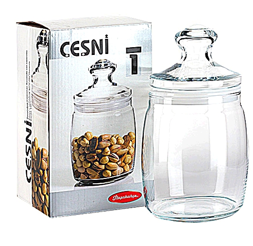 Внешний вид Банка CESNI 1500 мл с крышкой  97426В3/В4/SLB7